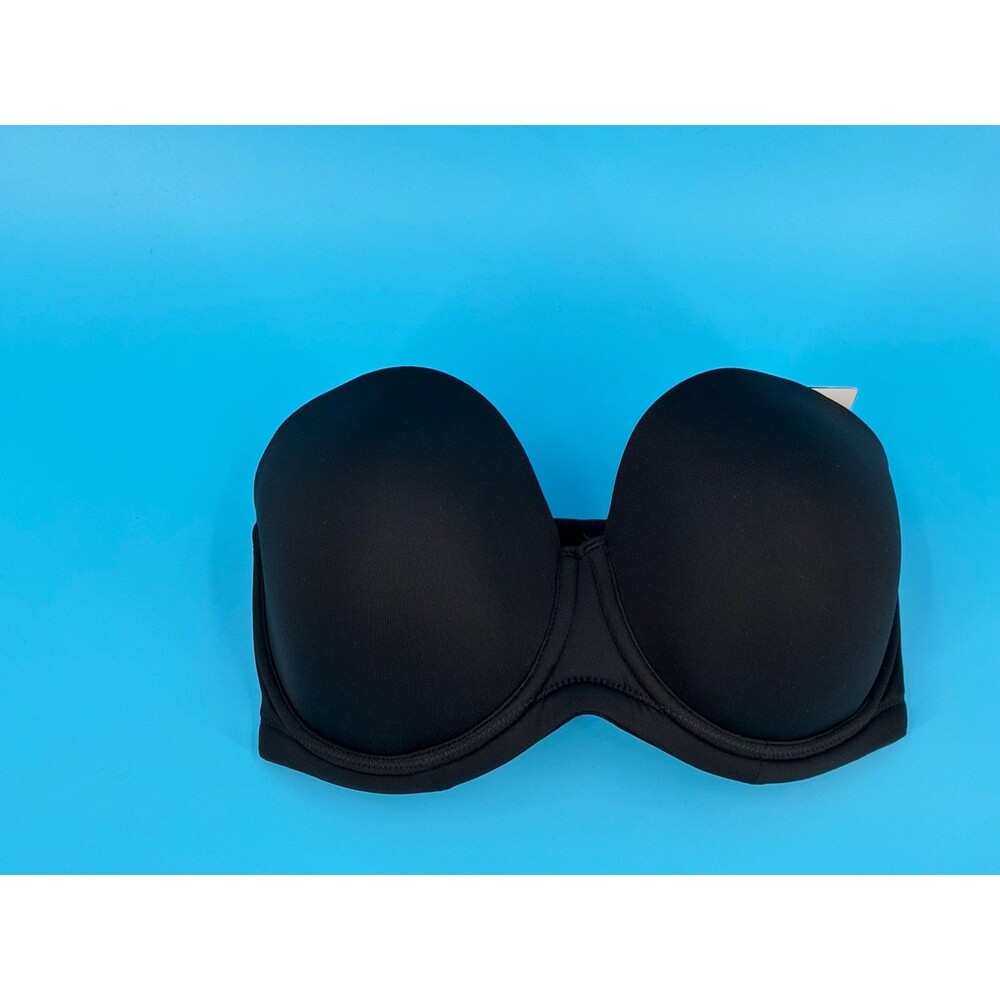 Wacoal Red Carpet Strapless Bra 32G Black Underwire NWT 854119